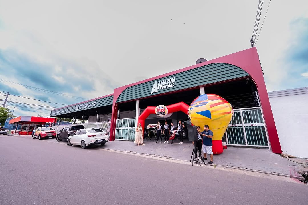 Fachada da filial Cidade Nova na inauguração