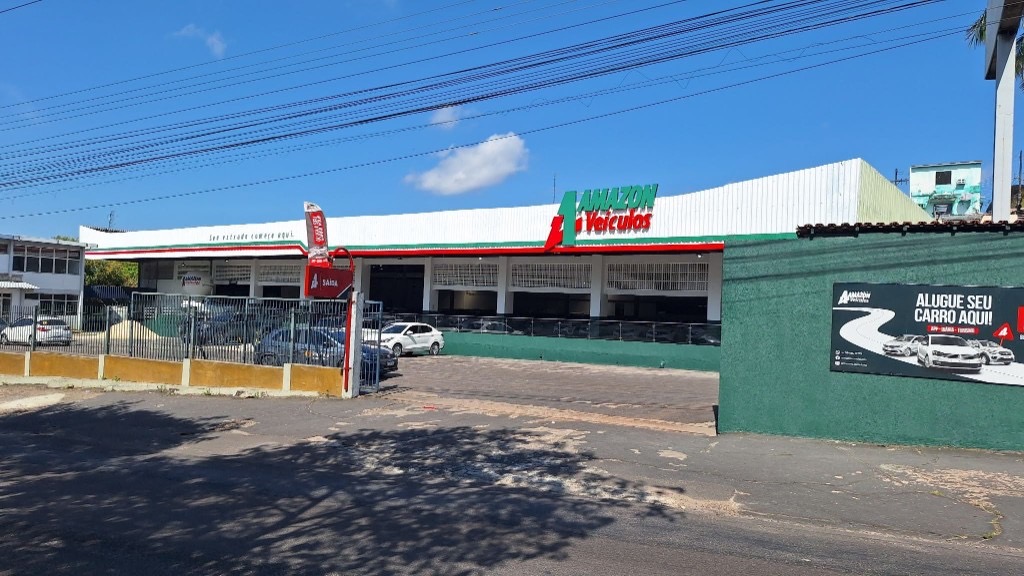 Fachada da nova matriz Amazon Veículos